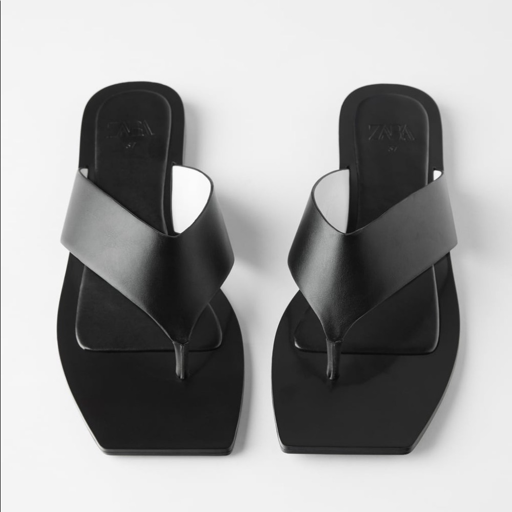 Zara Square Toe Sandals